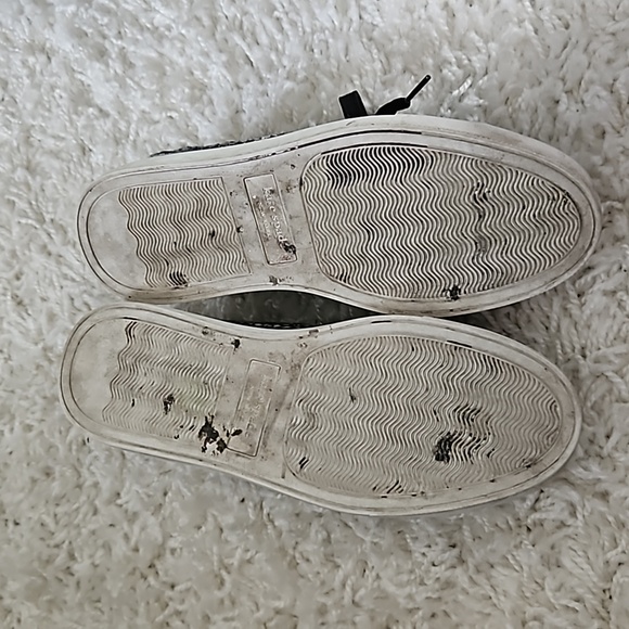 KATE SPADE Black White Tweed Sneakers Size 6 - Picture 12 of 15